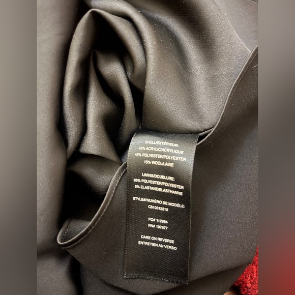 Alice + Olivia Burgundy Skater Skirt - Picture 5 of 5